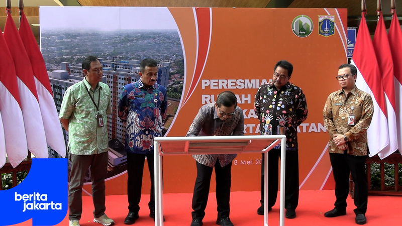 Diresmikan Pramono, Rusunawa Jagakarsa Siap Huni