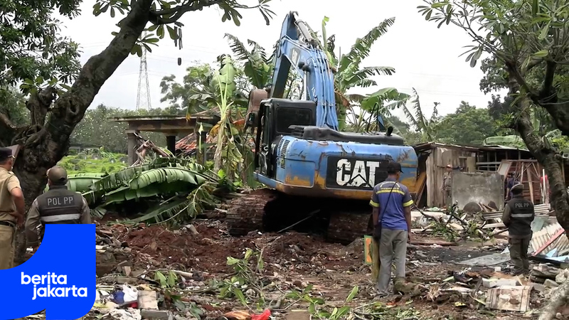 Ilegal Buildings at Kebon Nanas Public Cemetery Controlled