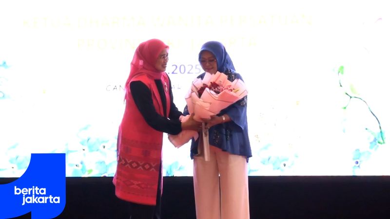 Suasana Haru Warnai Pengantar Purnatugas Ketua DWP DKI Jakarta 