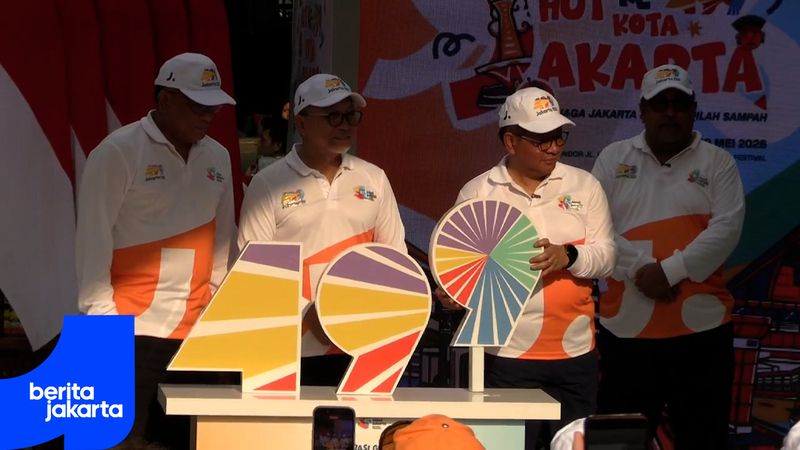 Pemprov DKI Lakukan Pencanangan HUT ke-499 Kota Jakarta