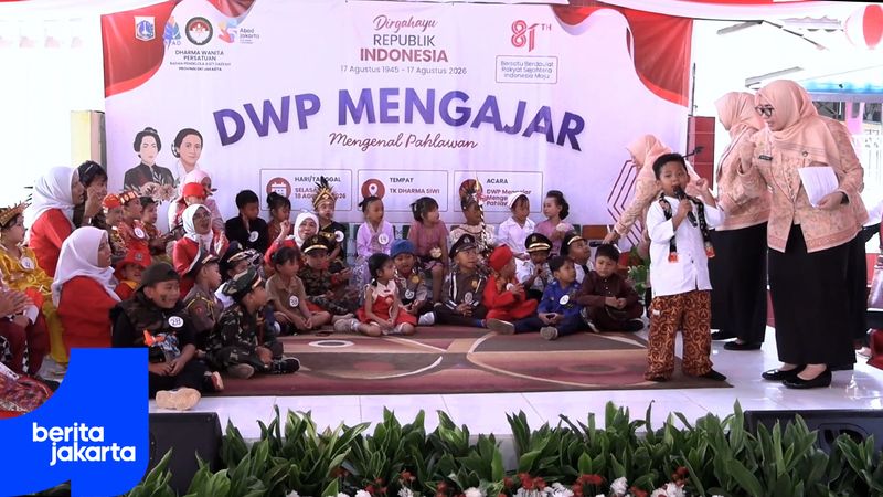 ‘DWP Mengajar’ Tanamkan Nilai Nasionalisme dan Kreativitas Generasi Muda