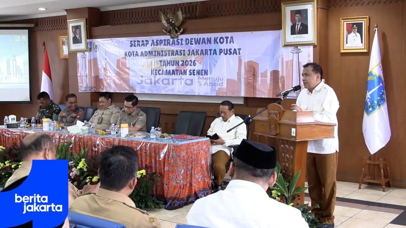 Dewan Kota Jakarta Pusat Serap Aspirasi Warga Senen