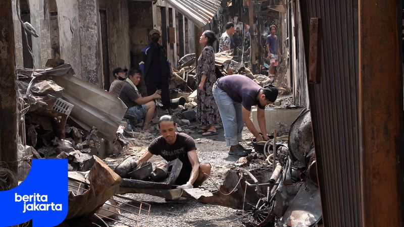 Pemkot Jakpus Gerak Cepat Tangani Penyintas Kebakaran Batu Ceper 9