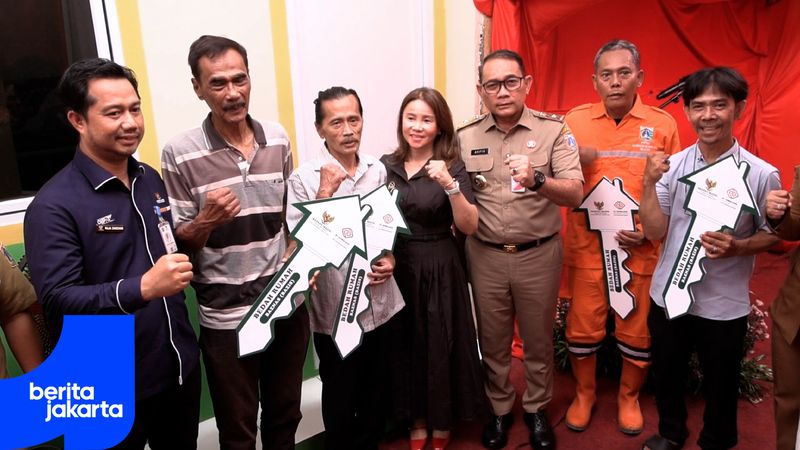 Pemkot Jakpus Rampungkan Bedah Rumah Empat Warga Mangga Dua Selatan