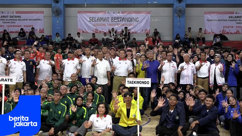 Invitasi Olahraga Mahasiswa  Jakarta 2026, Ajang Strategis Uji Coba Atlet