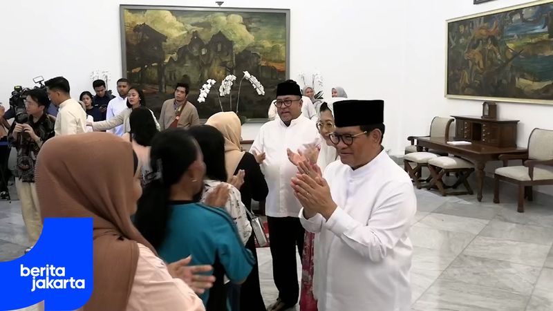 Pramono-Rano Gelar Open House di Balai Kota Bersama Warga
