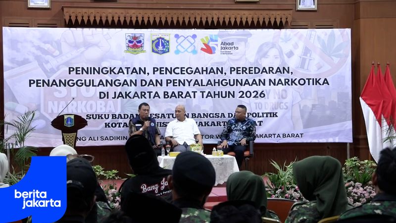 Pemkot Jakbar Terus Perkuat Sinergi Pencegahan Narkotika