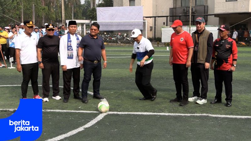 Meriahkan HUT ke-25, Pemkab Kepulauan Seribu Gelar Turnamen Mini Soccer