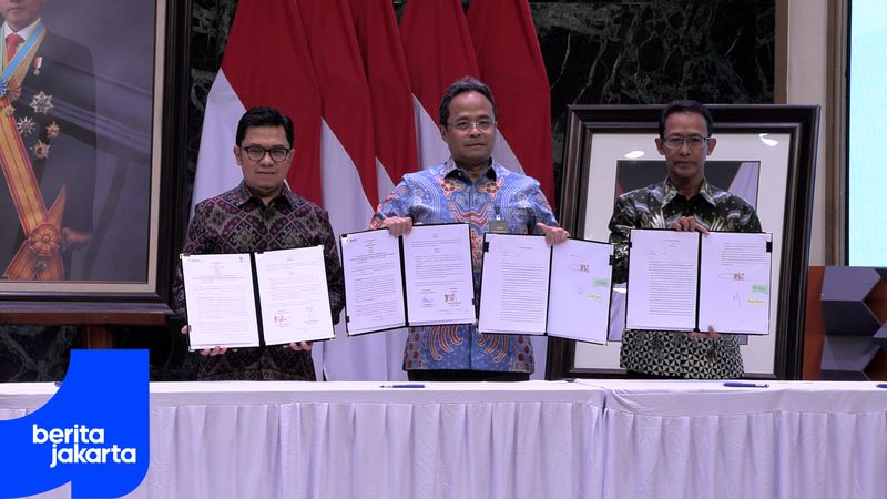Pemprov DKI Teken 15 Kerja Sama Strategis Lintas Sektor