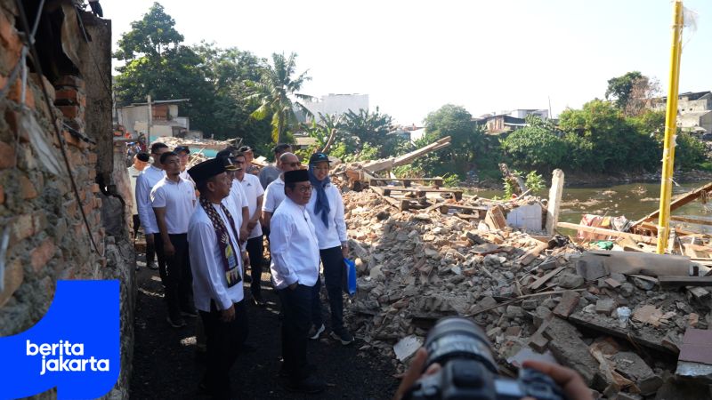 Pramono Targets Completion of Ciliwung River Normalization by 2027