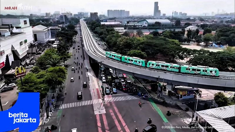 Pramono Targetkan LRT Jakarta Rute Manggarai-Dukuh Atas Rampung 2028