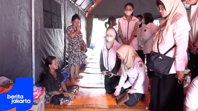 Puskesmas Duren Sawit Siagakan Layanan untuk Penyintas Kebakaran di Jalan Pendidikan VII