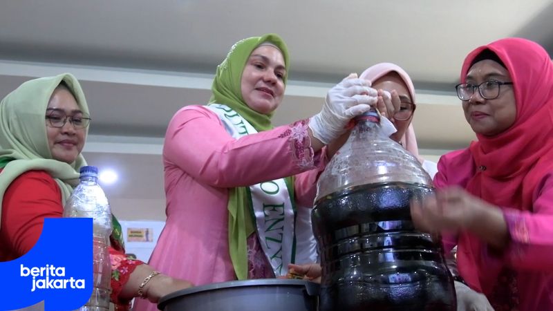 Gerakan Nasional Bersih Sungai, Ajak Perempuan Jakarta Buat Eco Enzyme