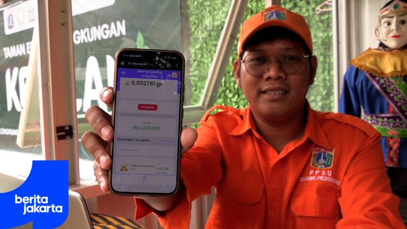 Sulap Sampah Jadi Tabungan Emas