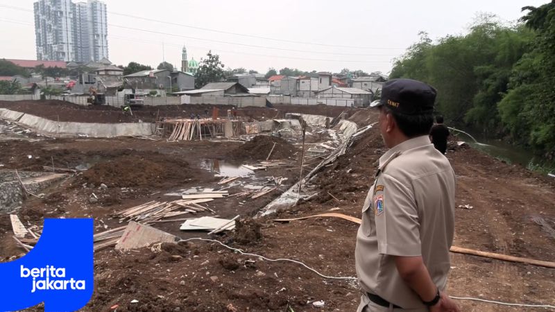 Progres Pembangunan Embung Pengantin Ali Ciracas Capai 60 Persen