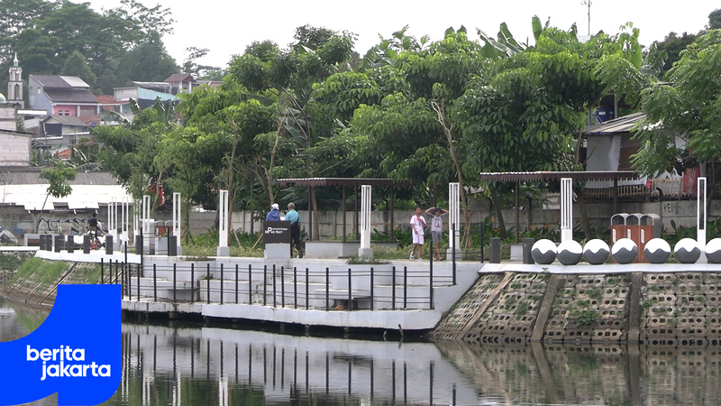 Embung Pekayon Jadi Tempat Favorit Warga Ngabuburit