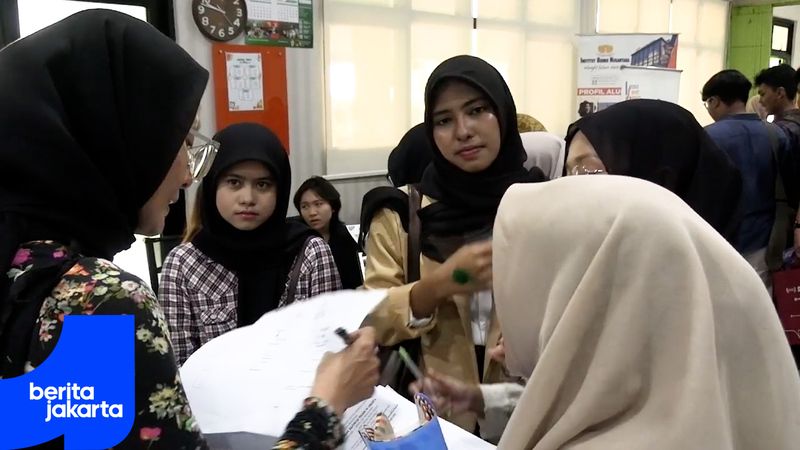 Fasilitasi Ribuan Pencari Kerja, SMKN 46 Gelar Job dan Edu Fair