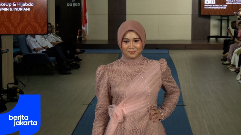 PPKD Jakpus Gelar Fashion Show Hasil Peserta Pelatihan Kerja