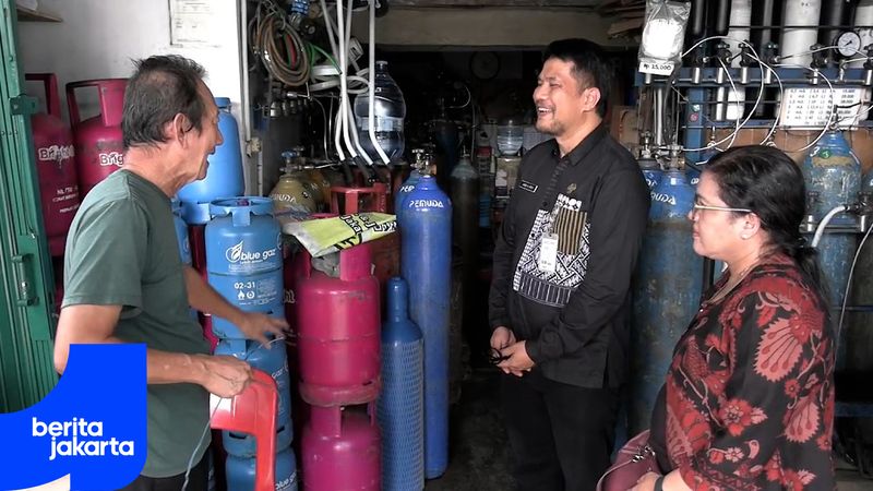 Stok LPG Non Subsidi di Jakarta Timur Dipastikan Aman