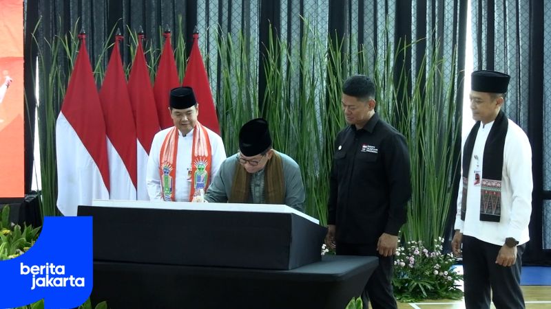 Pramono Resmikan Gedung Baru Dispora DKI