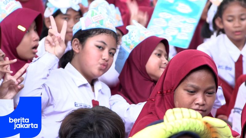 Perkuat Edukasi Gizi, Sudin KPKP Jakbar Gelar Kampanye Gemarikan