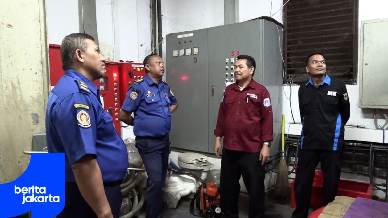 Antisipasi Kebakaran, Gulkarmat DKI Lakukan Pengawasan Rutin Kantor Wali Kota Jakarta Timur