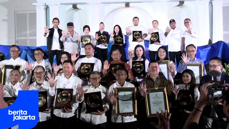 Kegiatan Halal Bihalal Jakarta Dipadati Puluhan Ribu Warga