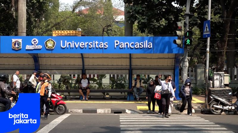 Tingkatkan Akses Transportasi, Rano Resmikan Halte Universitas Pancasila