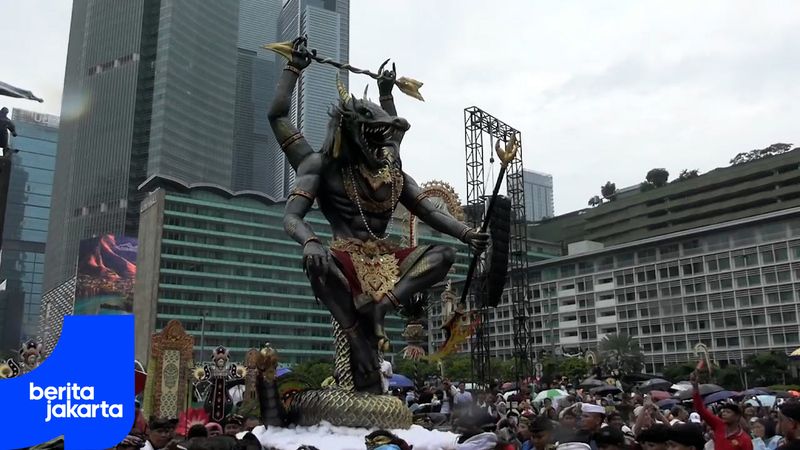 Parade Budaya dan Pawai Ogoh-ogoh Meriahkan Festival Nyepi di Jakarta