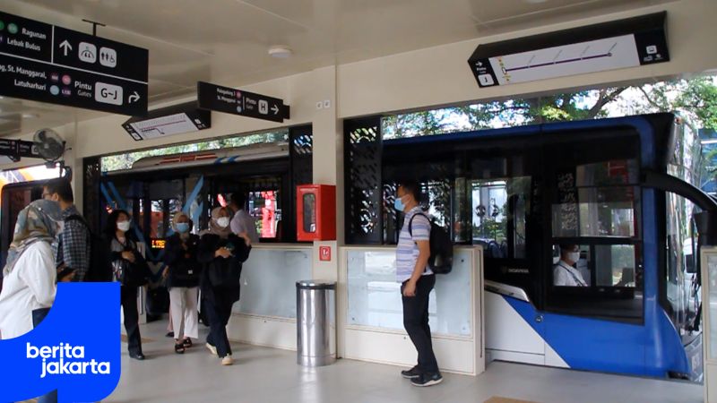 Rayakan HUT RI, Tarif Transportasi Publik Jakarta Rp8