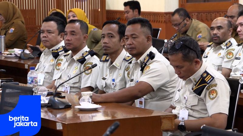 57 Mahasiswa IPDN Ikuti Praktikum di Pemkot Jakarta Pusat
