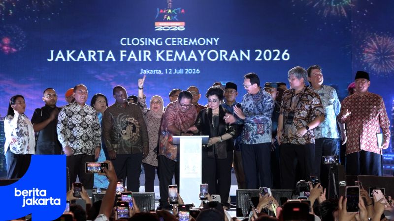 Jakarta Fair 2026 Ditutup, Catat Transaksi Rp8,2 Triliun