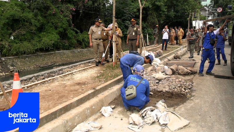 Percantik Lingkungan, Pemkot Jakpus Tata Kawasan Kebon Kacang 30