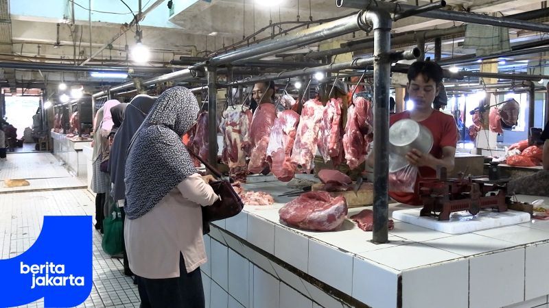 Stok Daging di Jakarta Timur Dipastikan Aman Jelang Lebaran
