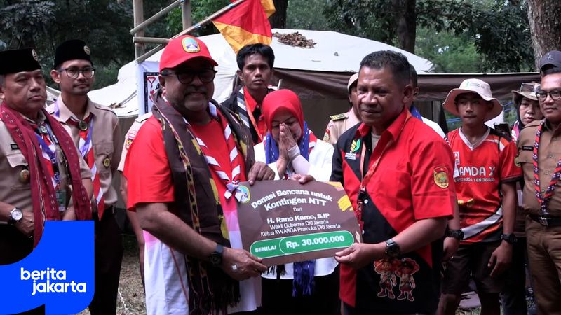 Rano Offers Motivation to Jakarta National Jamboree Participants