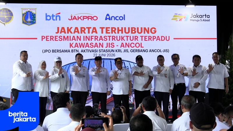 Jakarta Ulang Tahun, Infrastruktur Terpadu JIS–Ancol Diresmikan