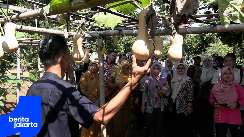 Teachers and RPTRA Managers Urged to Expand Urban Farming