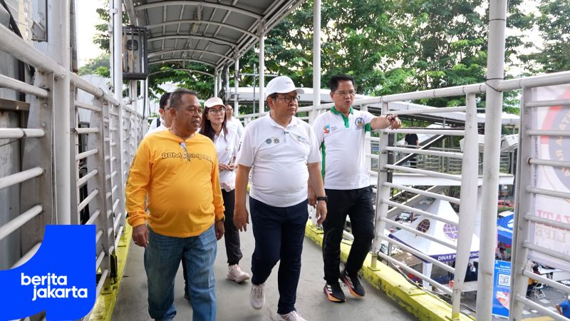 Pramono Putuskan Bongkar JPO Lama di Rasuna Said
