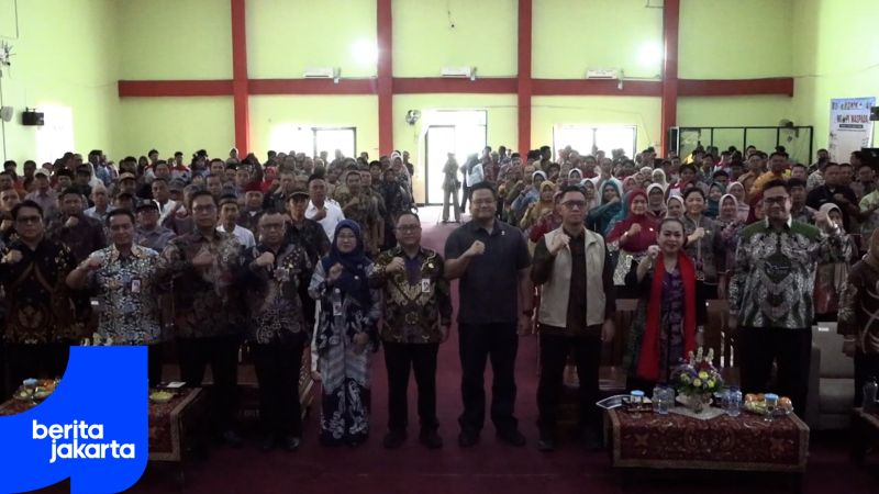 300 Warga Cengkareng Diedukasi Pencegahan Pungli dan Judol
