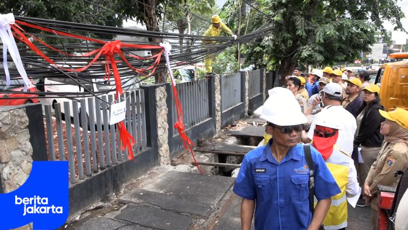Dinas Bina Marga DKI Percepat Pembangunan SJUT dan Penertiban Kabel Udara