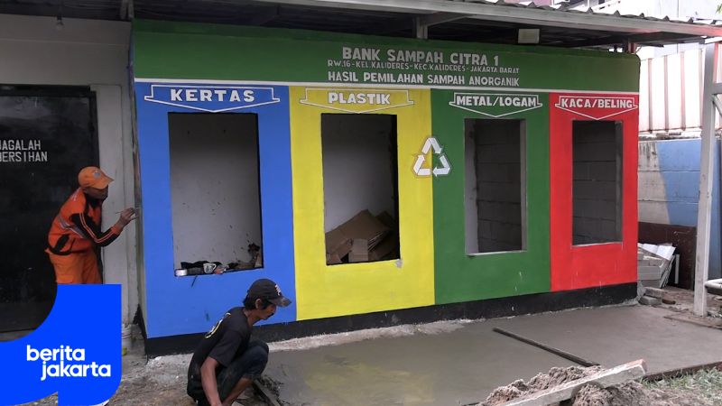 RW 16 Kalideres Didorong Jadi RW Percontohan Pilah Sampah
