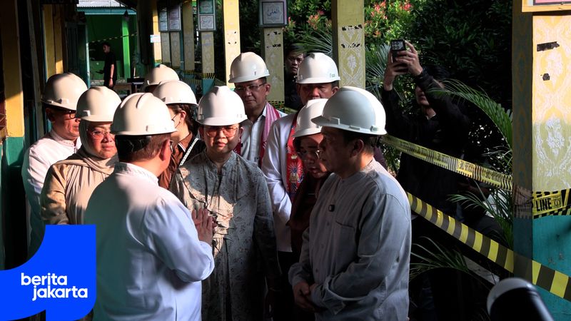 Pramono Pastikan Perbaikan SDN Kebayoran Lama 09 Dimulai September