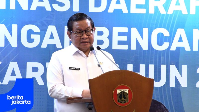 Pramono Urges Greater Disaster Preparedness for Jakarta