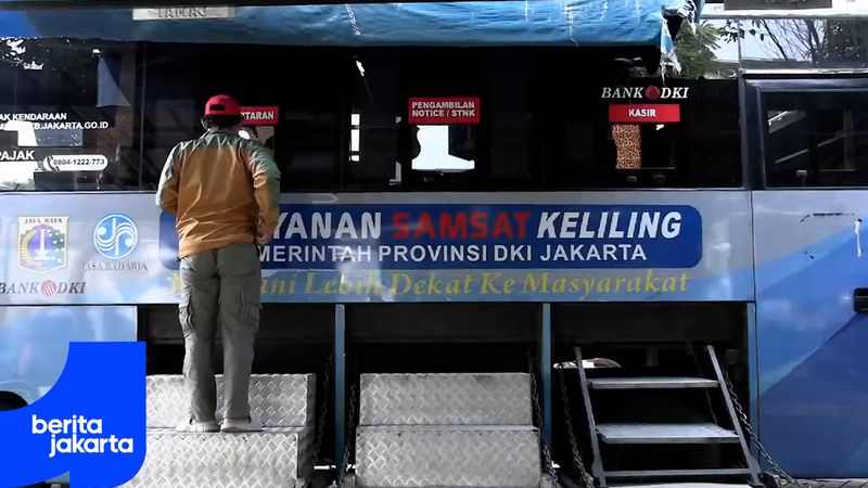 Layanan Samsat Keliling di Kecamatan Pasar Rebo Disambut Antusias