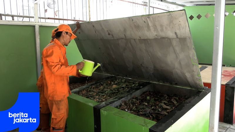 Kurangi Sampah Organik, Kelurahan Pluit Gencarkan Komposting