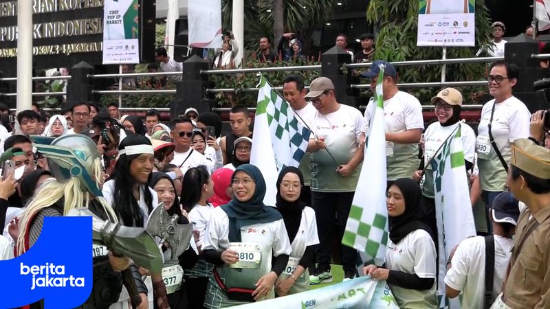 Pramono Apresiasi Gelaran Gen Coop Run 2026 di Rasuna Said