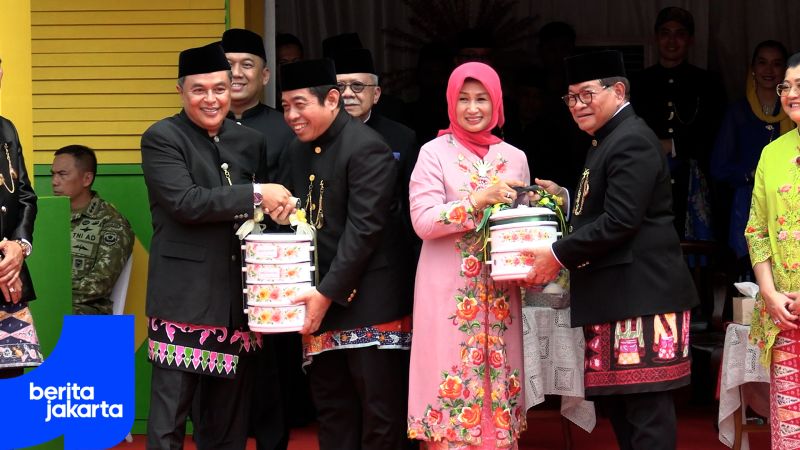 Lestarikan Budaya, Pramono Hadiri Lebaran Betawi 2026