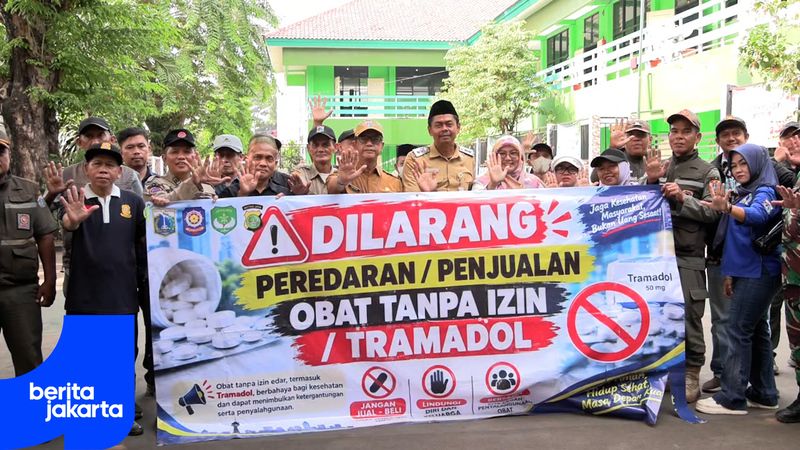 Kelurahan Kota Bambu Selatan Gencarkan Razia Tramadol Ilegal