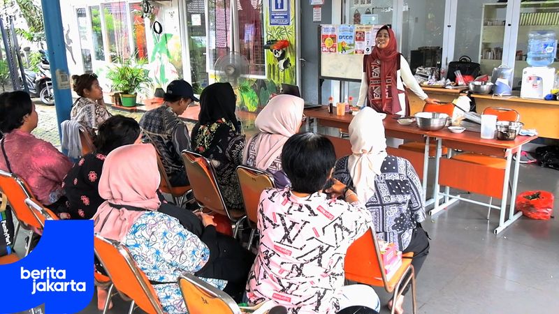 Warga Cempaka Putih Antusias Ikuti Pelatihan Kuliner