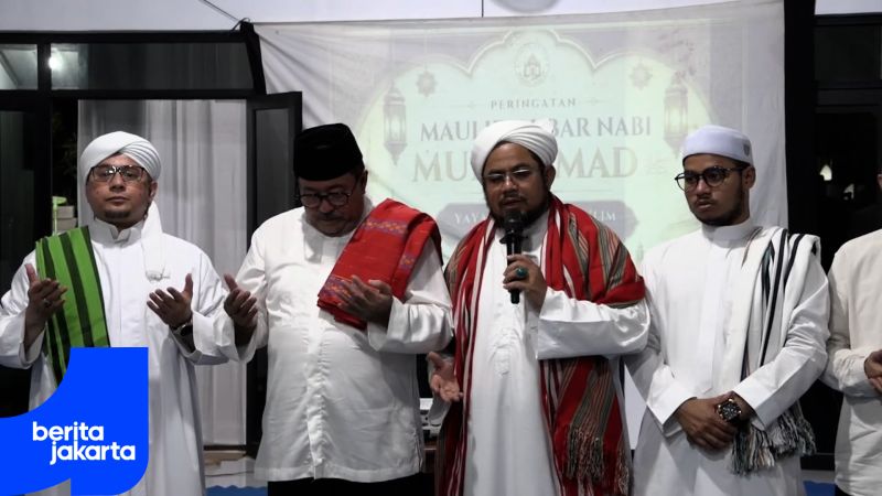 Rano Hadiri Maulid Nabi di Cawang